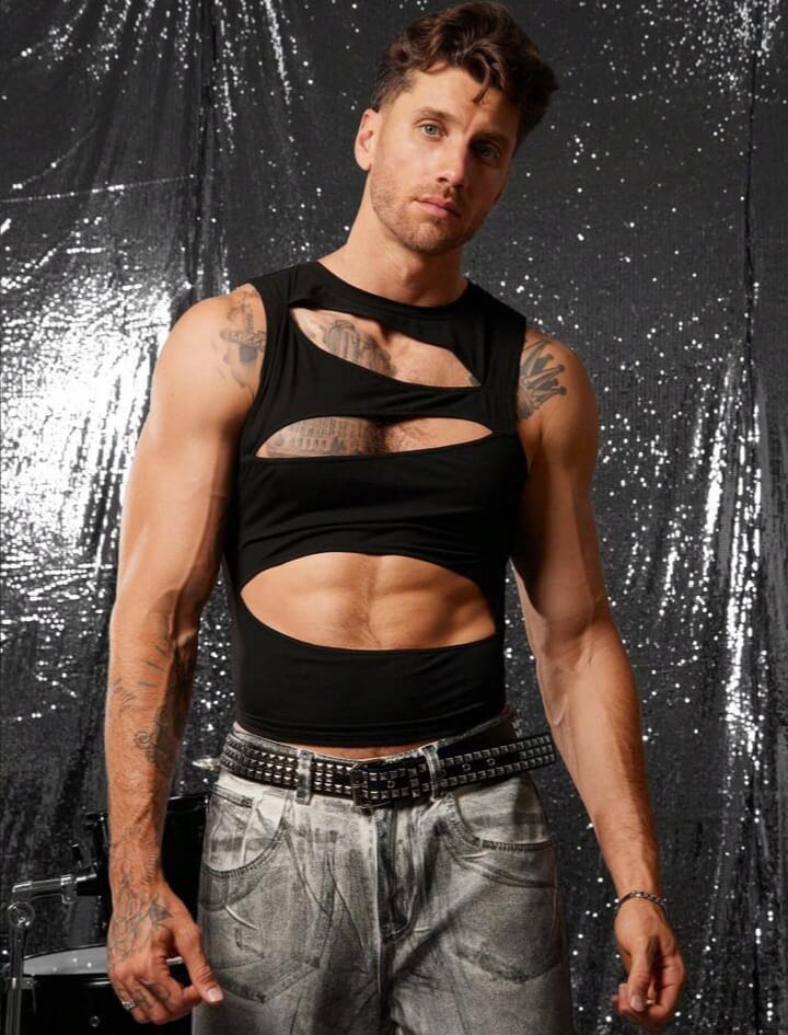 Men's Knitted Fashionable Casual Slim Fit Tank Top